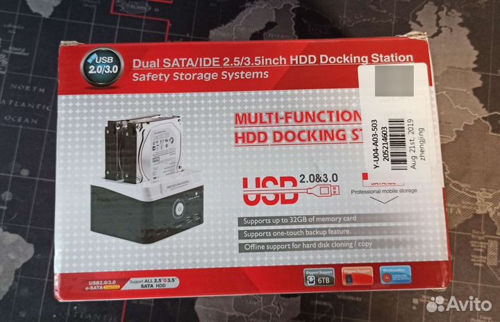 Докстанция для SATA дисков