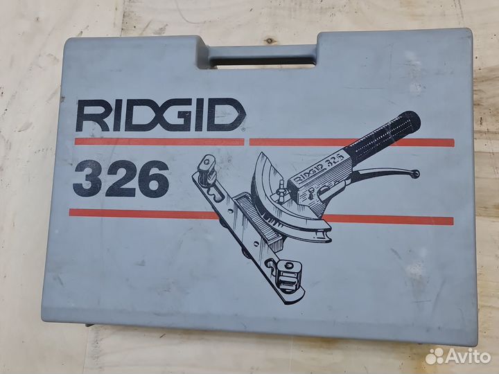 Трубогиб с храповым механизмом ridgid 326
