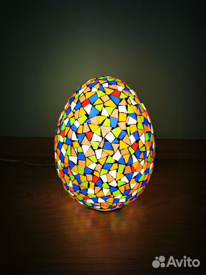 Восточные лампы из Египта, цветная мозаика винтаж