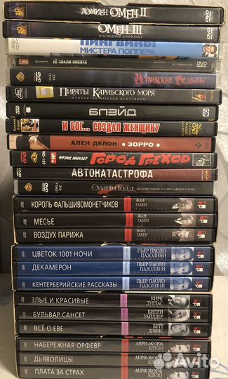 DVD диски лицензия,классика