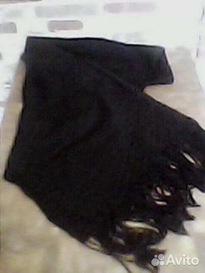 Шарф (палантин) чёрный