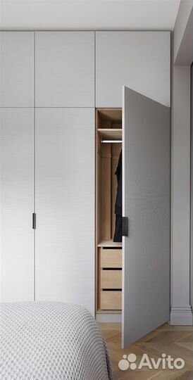 Рабочая зона у окна шкаф