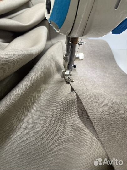 Подшив штор