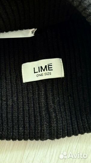 Шапка бини черная