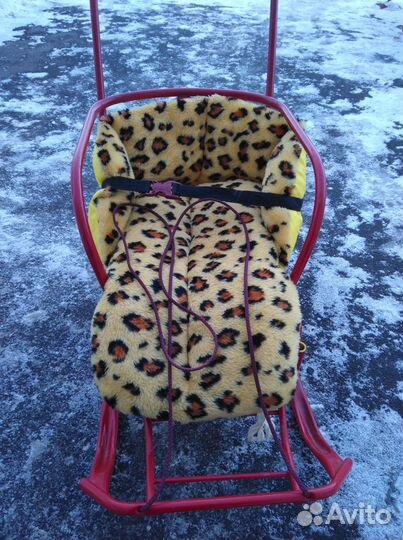 Коляска санки