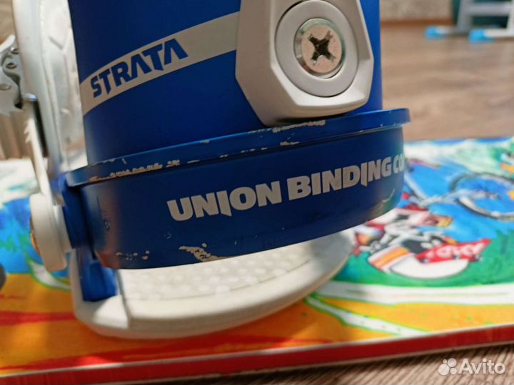 Крепления для сноуборда Union strata