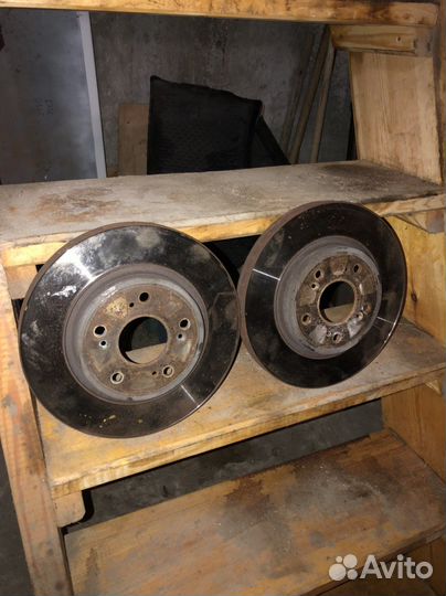 Тормозные диски Honda CR-V 4 оригинал цена за два