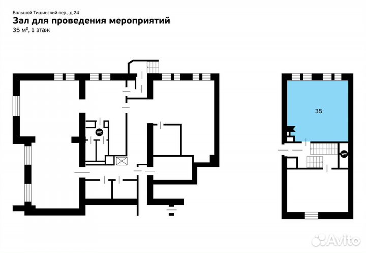 Аренда помещений для тренингов, встреч