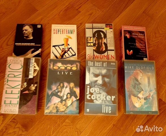 Музыка на видеокассетах VHS