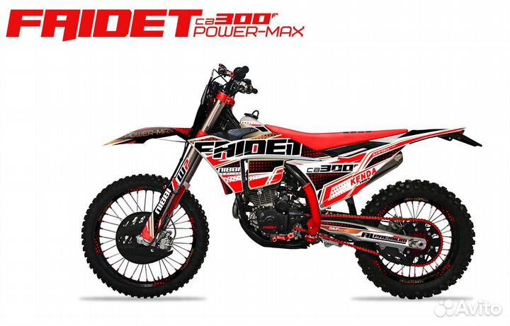 Кроссовый мотоцикл faidet CB300F power-MAX