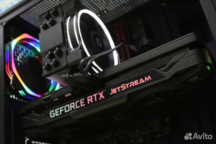 Игровой пк Intel i3-12100F + Palit RTX 3070 8Gb