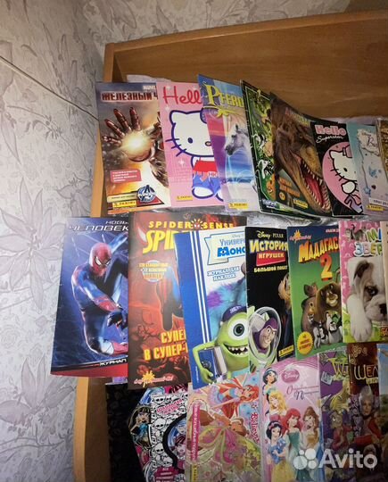 Коллекции альбомов с наклейками Панини- Panini