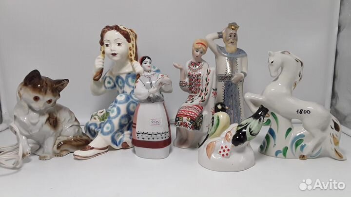 Статуэтки фарфоровые, винтаж СССР, ГДР
