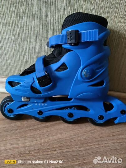 Роликовые коньки детские раздвижные