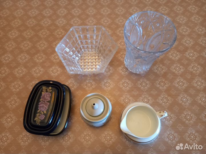 Сахарница СССР цветы. Мартышка из кокоса 22см и др