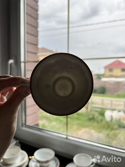 Предметы кофейного сервиза Lichte, ГДР винтаж