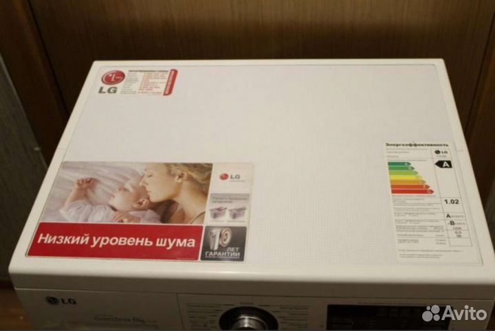 Стиральная машина LG 6 кг с прямым приводом