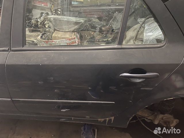 Дверь renault laguna 2 задняя левая