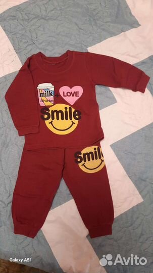 Детские вещи пакетом для девочек 80 86