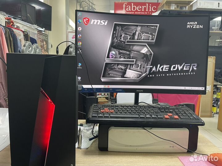 Игровой системный блок новый