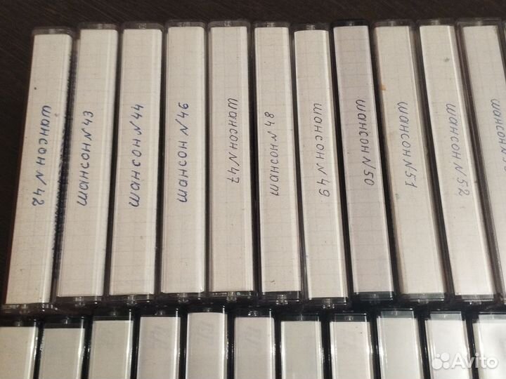 Аудио кассеты с записью