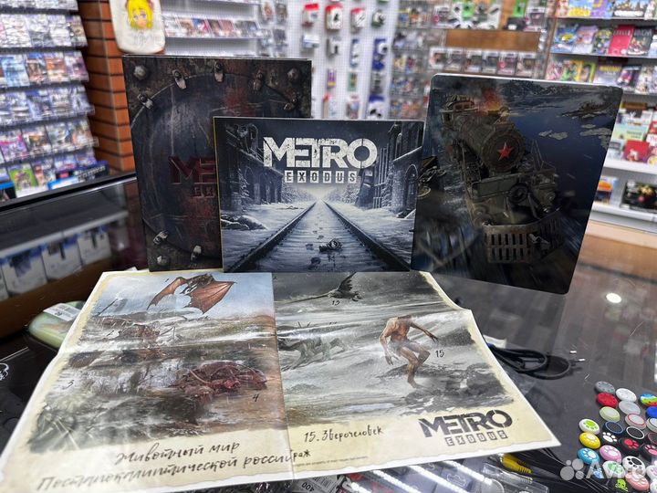 Metro Exodus Special Edition Aurora Б.У игры PS 4