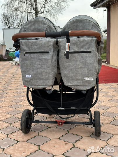 Коляска для двойни