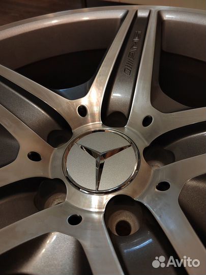 Заглушки на литые диски Mercedes