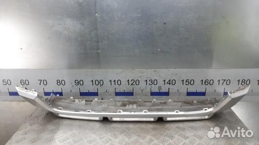 Молдинг бампера задний (накладка) skoda yeti 1 (1N