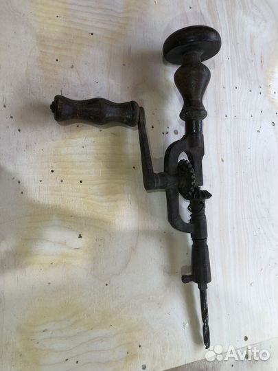 Дрель ручная дореволюционная