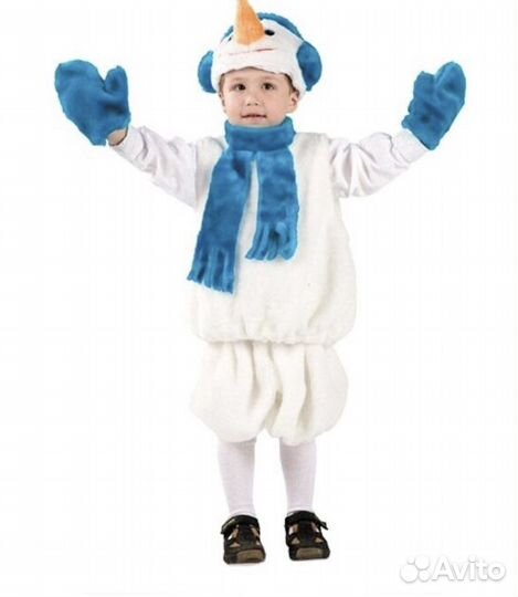 Прокат костюма снеговика