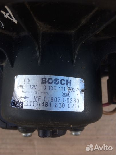 Мотор вентилятора печки Audi A6 C5