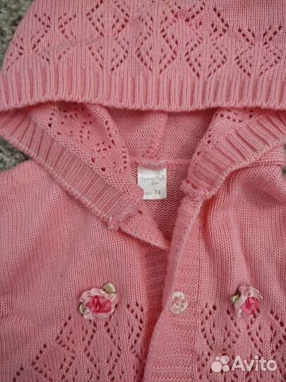 Костюм вязаный для девочки
