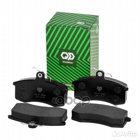 Колодки тормозные дисковые перед, прав, лев