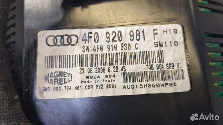 Щиток приборов Audi A6 (C6) Allroad, 2006