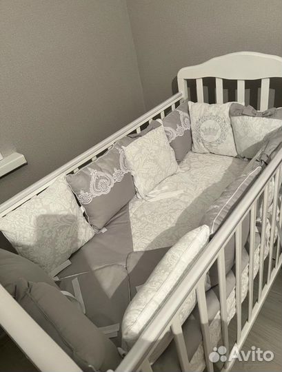Бортики в кроватку