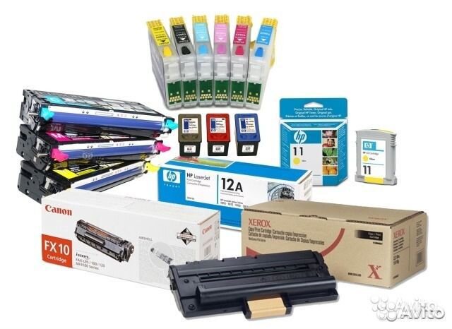 Заправка, ремонт картриджей орг. техники