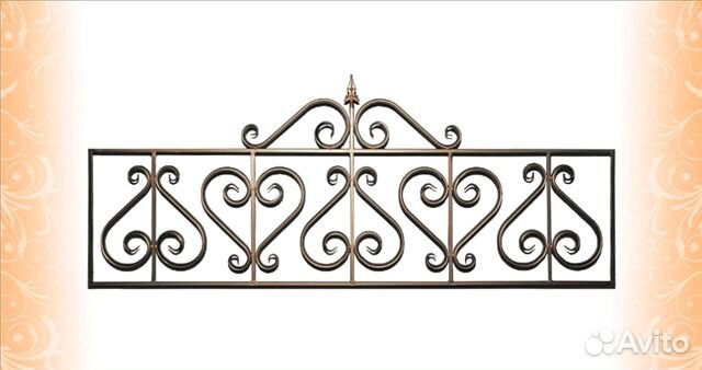 Ритуальные ограды кованные