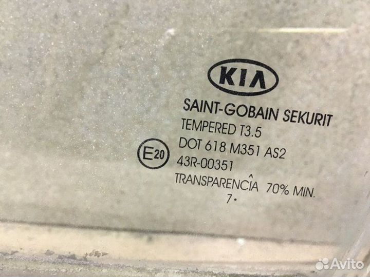 Стекло двери Kia Ceed ED