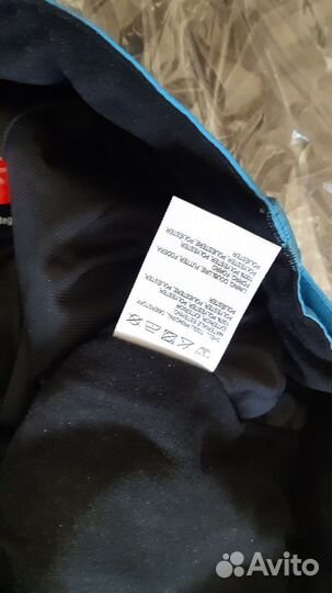 Горнолыжные брюки женские голубые размер 44-46