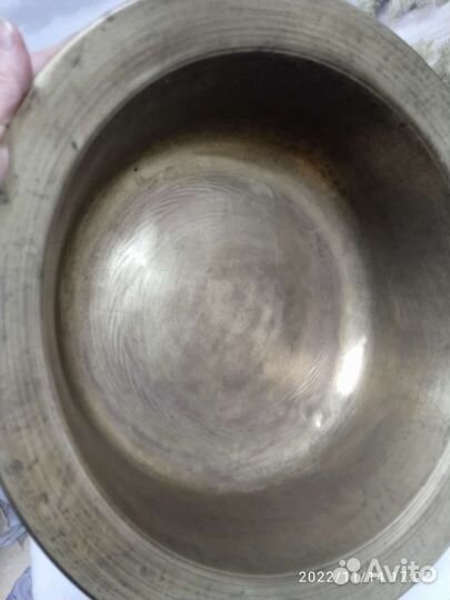 Латунный таз 10 л СССР