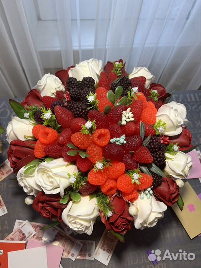 Букет из мыльных цветов