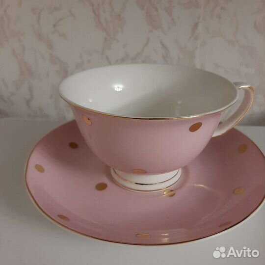 Подарочный набор:Чайная пара.Фарфор