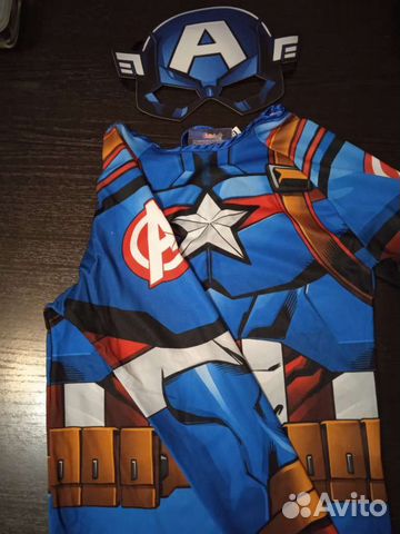 Костюм карнавальный Капитан Америка