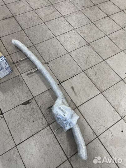 Защита переднего бампера Нива