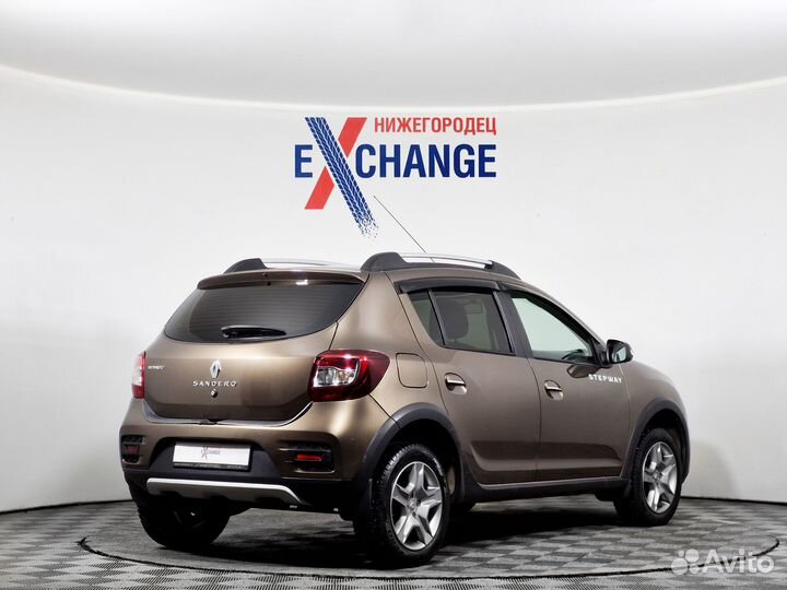 Renault Sandero Stepway 1.6 МТ, 2018, 52 106 км