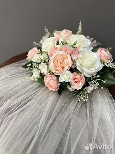 Свадебные украшения на авто