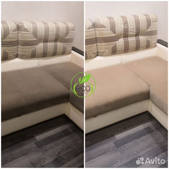 Эко-химчистка мягкой мебели/дивана/матраса на дому