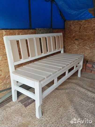 Скамейка лавочка садовая