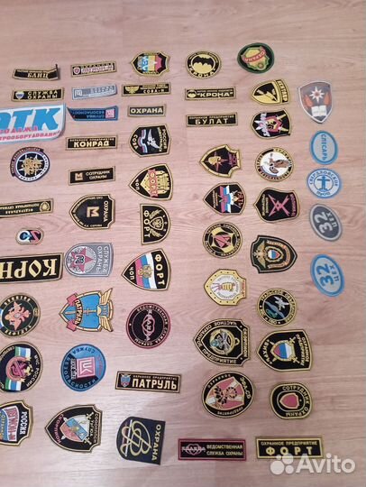 Шевроны коллекция 115шт